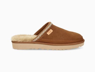UGG Tasman Slip-On Slippers for Mens - Chestnut/Brown India